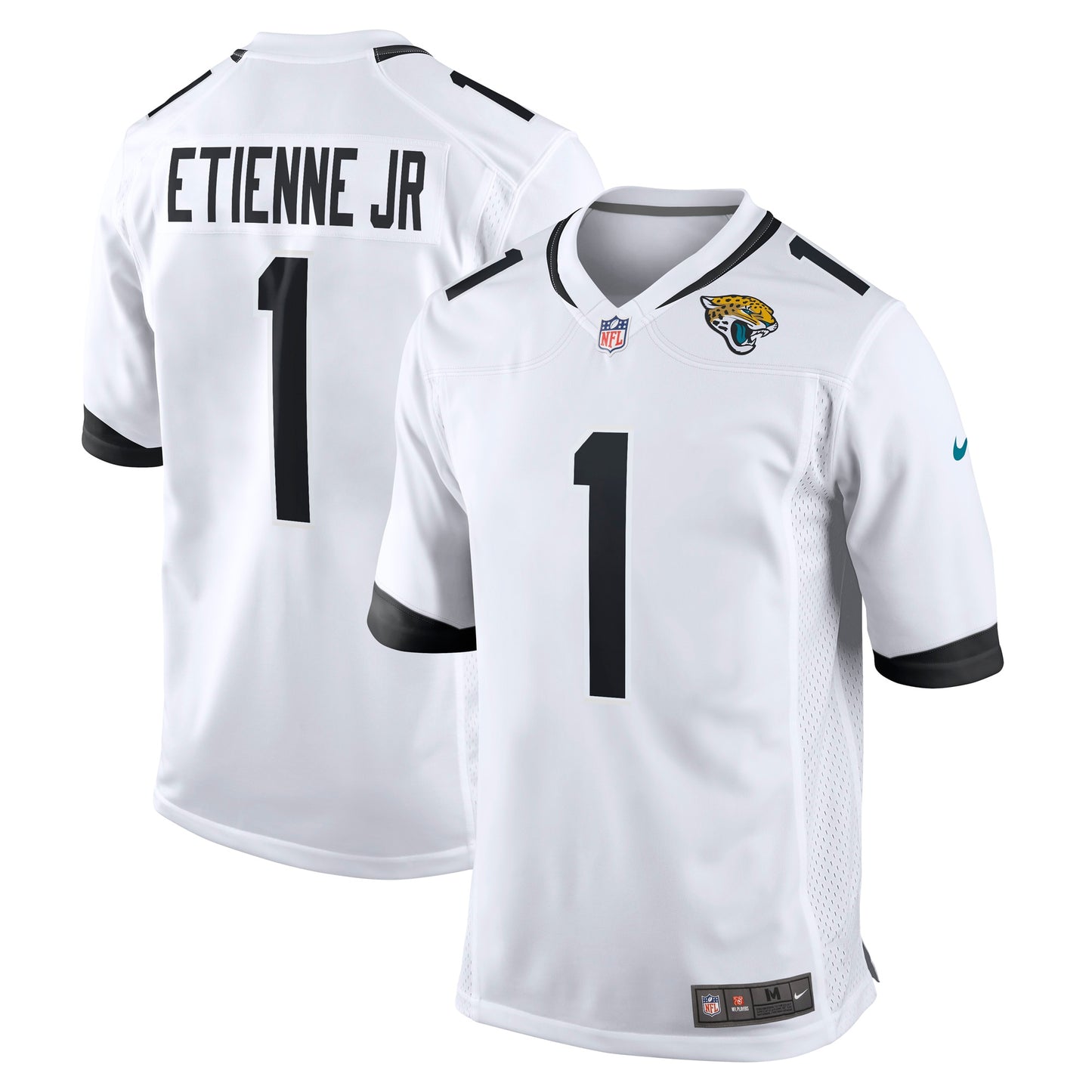 Travis Etienne Jr. Jacksonville Jaguars Nike Game Player Jersey - White
