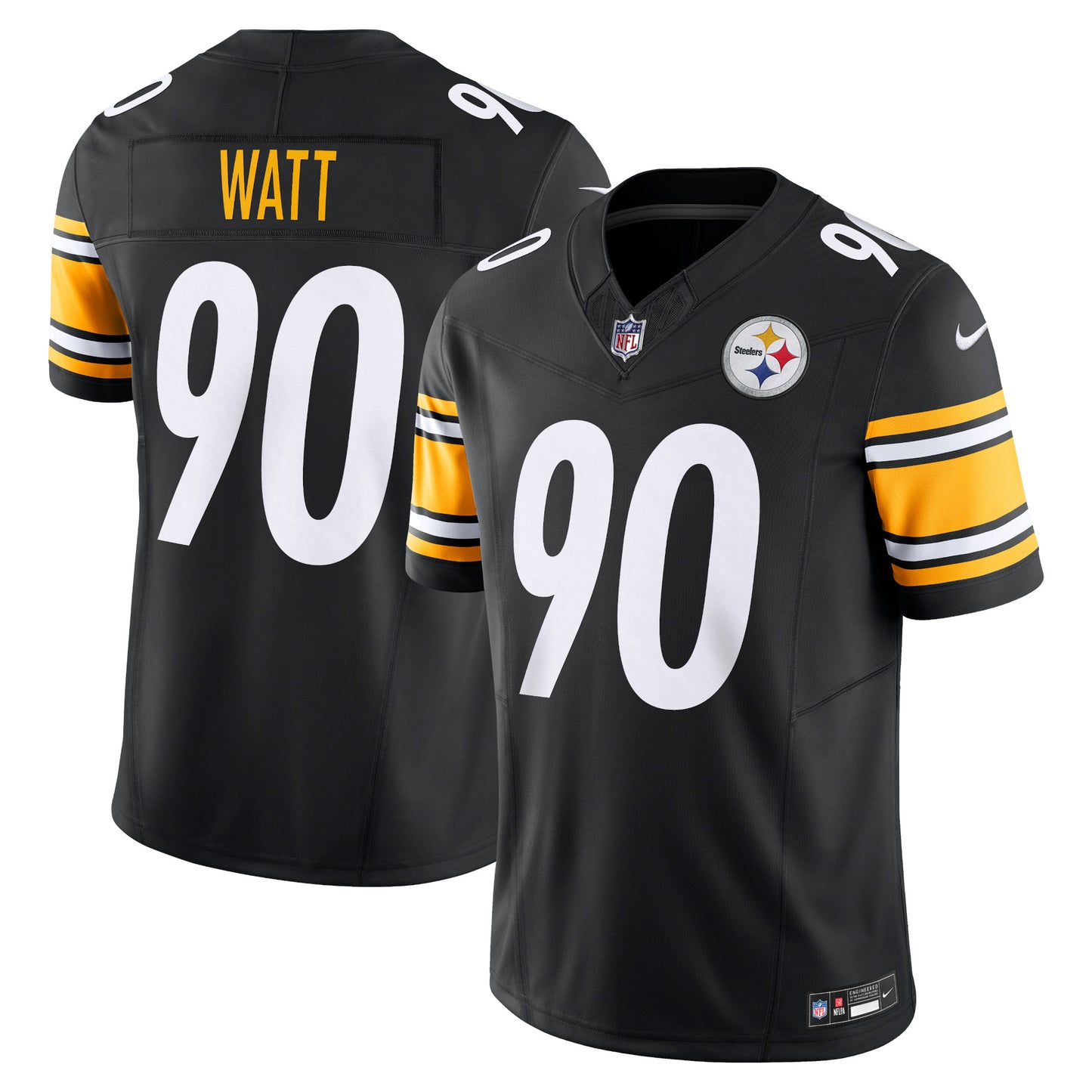 T.J. Watt Pittsburgh Steelers Nike Vapor F.U.S.E. Limited Jersey - Black
