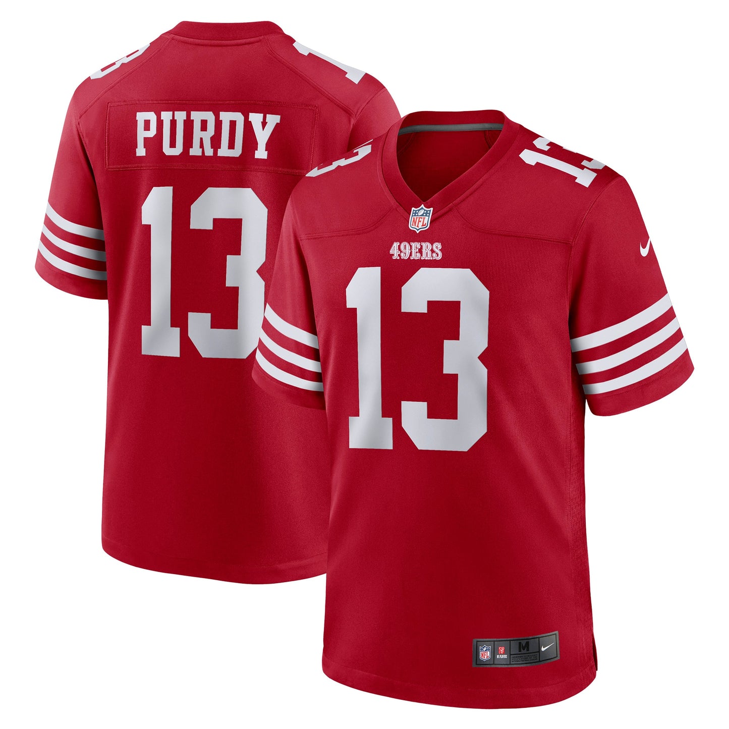 Brock Purdy San Francisco 49ers Nike Game Player Jersey - Scarlet