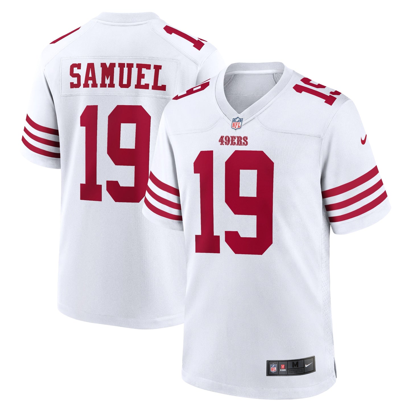 Deebo Samuel San Francisco 49ers Nike Player Game Jersey - White