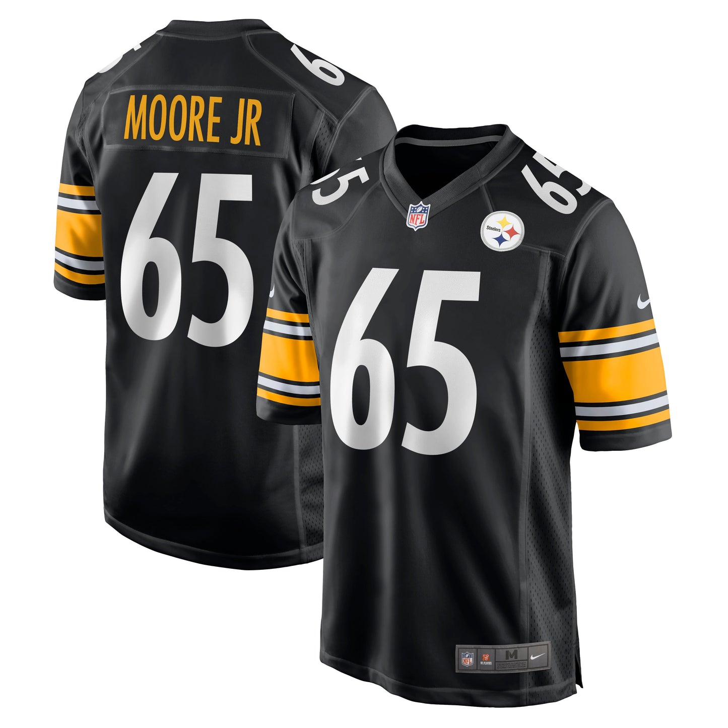 Dan Moore Jr. Pittsburgh Steelers Nike Game Jersey - Black