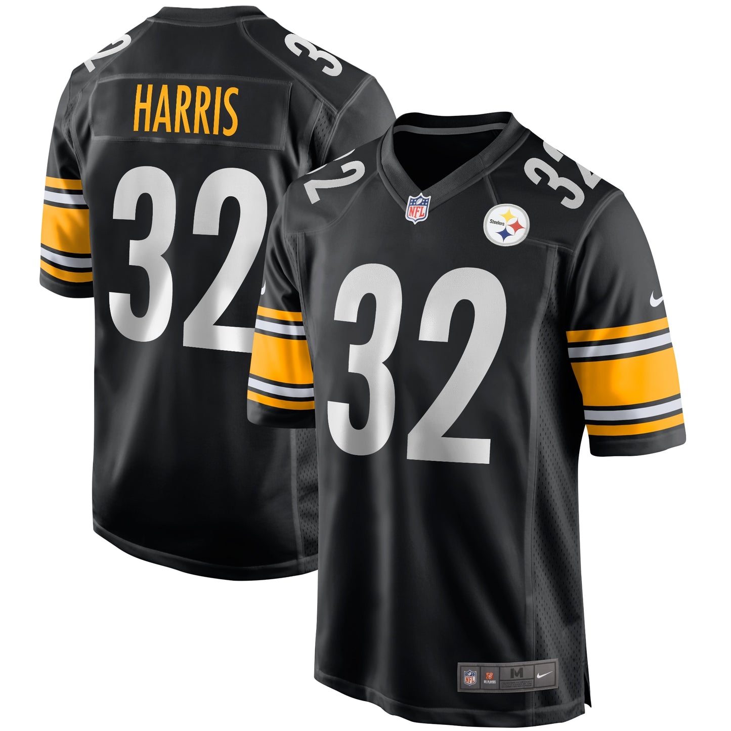 Franco Harris Pittsburgh Steelers Nike Game Retired Player Jersey - Black