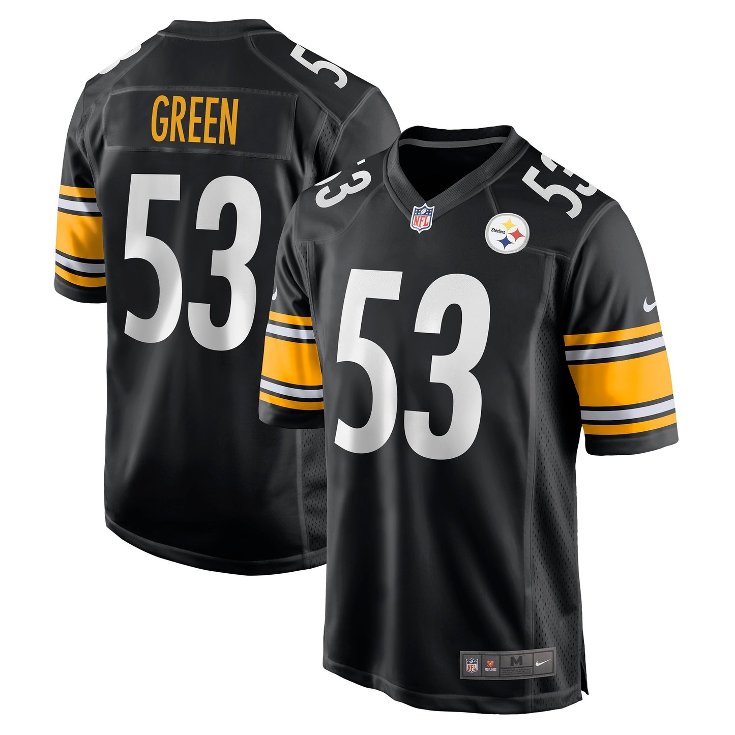 Kendrick Green Pittsburgh Steelers Nike Game Jersey - Black