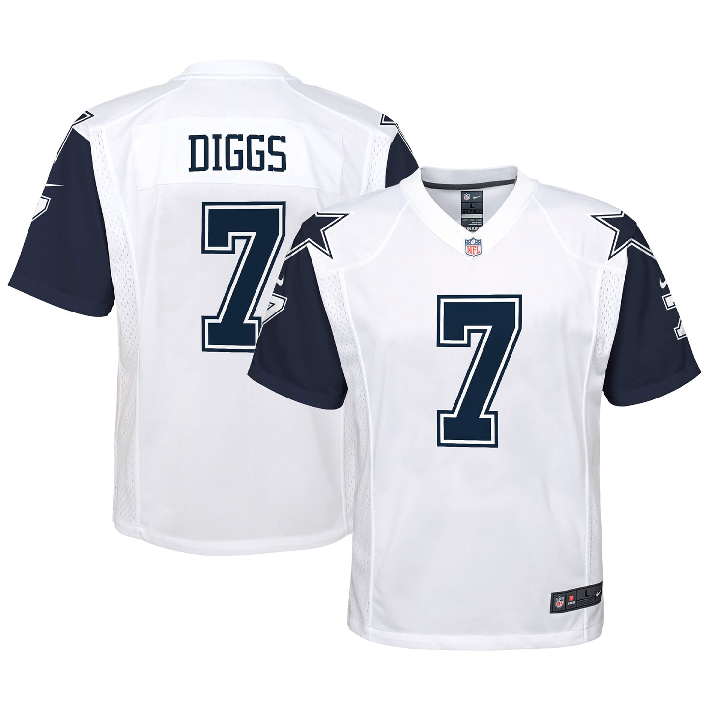 Trevon Diggs Dallas Cowboys Nike Youth Alternate Game Jersey - White