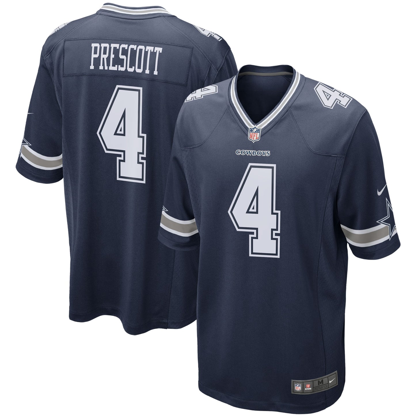 Dak Prescott Dallas Cowboys Nike Game Team Jersey - Navy